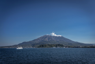 Sakurajima volcano in Kagoshima - Kagoshima Prefecture