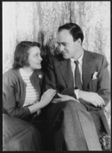 Portrait of Roald Dahl and Patricia Neal