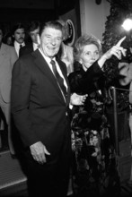 Ronald Reagan and Nancy Reagan  on November 5, 1980. Credit: Ralph Dominguez/MediaPunch