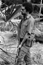 Jose Ramos-Horta joins Fretilin freedom fighters near Batugade where Indonesian troops invading East Timor 1975