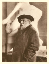 1267 Rodin dans son atelier-1910