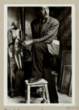 Alberto Giacometti (1901 - 1966), painter and sculptor