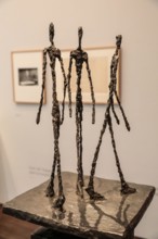 EXHIBITION:THE WALKING MAN,  GIACOMETTI INSTITUT, PARIS