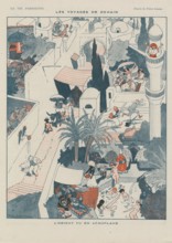 1920s France La Vie Parisienne Magazine Plate