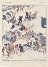 1920s France La Vie Parisienne Magazine Plate