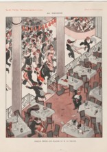 1920s France La Vie Parisienne Magazine Plate