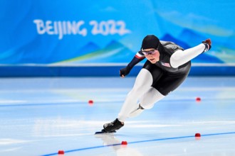 Kimi Goetz (USA), FEBRUARY 13, 2022 - Speed Skating : Women's 500m at the Beijing 2022 Olympic Winter Games at National Speed Skating Oval in Beijing,