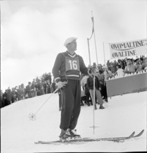 --- Olympiade St. Moritz 1948, Slalom: Sieger Edi Reinalter#Olympic games St. Moritz 1948, Slalom: winner Edi Reinalter- RDB BY DUKAS