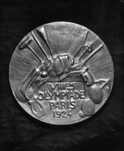 --- Olympische Spiele Paris 1924: Olympia-Medaille#Olympic Games Paris 1924: Olympic medal
