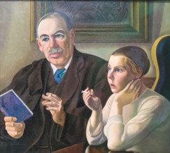 John Maynard Keynes and Lydia Lopokova, William Roberts