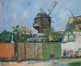 Maurice Utrillo - Le Moulin de la Galette [1920]