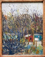 Maurice Utrillo (1883-1955), La Butte Pinson, Vers 1905-1907, Musee de L'Orangerie Museum, Tuileries, Paris, France