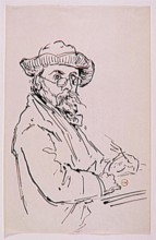 Gustave Moreau’s (1826–1898) 'Autoportrait' is a self-portrait created between 1850 and 1895. This work is part of the Musée Gustave Moreau collection and showcases the artist's interpretation of his ...