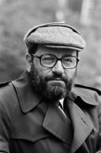 Umberto Eco. Portrait of the Italian novelist and philosopher, Umberto Eco (1932-2016) in 1984