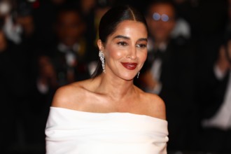 May 19, 2025, Cannes, Cote D'azur, France: LEILA BEKHTI on the red carpet for the 'Alpha' Premiere screening at the 78th Annual Cannes Film Festival at Palais des Festivals in Cannes, France (Credit I...