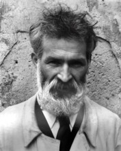 Constantin Brancusi. Portrait of the Romanian sculptor, painter and photographer, Constantin Brâncu?i (1876-1957) by Edward Steichen, 1922