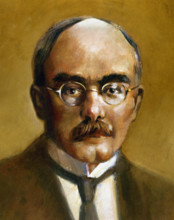 Kipling, Rudyard (1865-1936). English short-story writer, poet, and novelist. Nobel Prize for Literature in 1907.