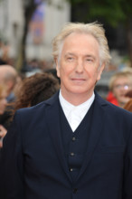 ALAN RICKMAN HARRY POTTER AND THE DEATHLY HALLOWS - PART 2 - WORLD PREMIERE TRAFALGAR SQUARE LONDON ENGLAND 07 July 2011