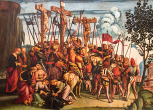 16th century  -  Crucifixion, 1504 - Luca Signorelli Philippe Sauvan-Magnet / Active Museum