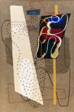 20th century  -  Der Maler, 1932 - Willi Baumeister Philippe Sauvan-Magnet / Active Museum Oil on canvas