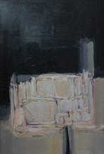 20th century  -  Cathedral, 1955 - Nicolas de Staël Philippe Sauvan-Magnet / Active Museum oil on canvas