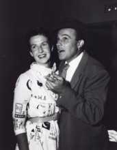 GENE KELLY with wife Jean at the premiere of Brigadoon.Supplied by   Photos, inc.(Credit Image: © Supplied By Globe Photos, Inc/Globe Photos/ZUMAPRESS.com)