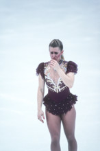 Tonya Harding (USA) competing at the 1994 Olympic Winter Games.