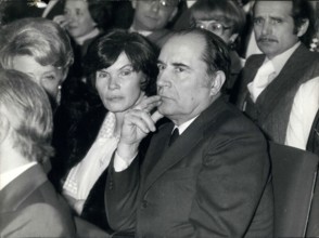 Jun. 13, 1971 - Francois Mitterrand & Wife Socialist's Unity Conference, Epinay