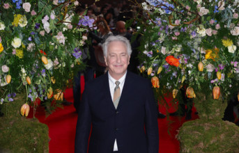London, UK, UK. 13th Apr, 2015. Alan Rickman attends the UK film premiere of ''A Little Chaos'' at Odeon Kensington. Credit:  Ferdaus Shamim/ZUMA Wire/Alamy Live News