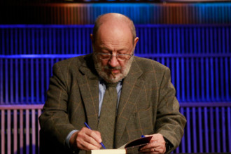 Umberto Eco - Lesung seines neuen Romans "Nullnummer", Haus des Rundfunks, 30. November 2015, Berlin.
