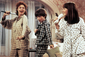 SEITE AN SEITE / Stepmom USA 1998 / Chris Columbus Szene mit Jackie (SUSAN SARANDON) und den Kindern (LIAM AIKEN und JENA MALONE) Regie: Chris Columbus aka. Stepmom