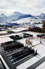1956 WOG opening ceremony - 2