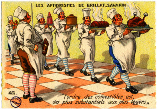 Gastronomie aphorisme de Brillat Savarin