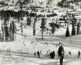 Olympic slalom course, Squaw Valley, USA 1960