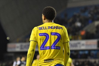 LONDON, ENGLAND - FEBRUARY 26TH Jude Bellingham of Birmingham during the Sky Bet Championship match between Millwall and Birmingham City at The Den, London on Wednesday 26th February 2020. (Credit: Iv...