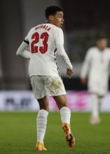 Jamal Musiala of England during the UEFA Euro U21 Qualifying match at Molineux, Wolverhampton. Picture date: 17th November 2020. Picture credit should read: Darren Staples/Sportimage via PA Images