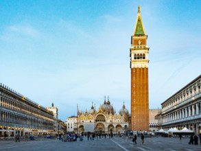 The Piazza San Marco in Venice, Italy