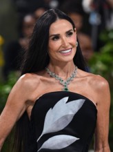 New York, USA. May 6th, 2024. Demi Moore arriving at The Met Gala, Sleeping Beauties: Reawakening Fashion, The Metropolitan Museum of Art. Credit: Dou