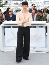 Cannes, Cannes. 16th May, 2025. day 4 - Photocall of the film "La Misteriosa Mirada Del Flamenco”. In the photo Diego Céspedes Credit: Independent Photo Agency/Alamy Live News