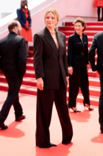 Virginie Efira attends the "Soudain" screening during the 79th annual Cannes Film Festival at Palais des Festivals on May 15, 2026 in Cannes, France.