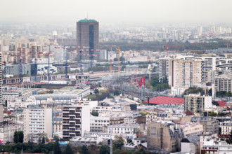 Paris, France: suburbs - modern public housing in the 18th and 19th Arrondissements and beyond the Périphérique