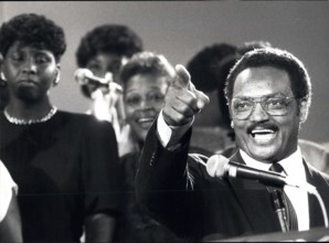 Jul. 28, 1991 - Jesse Jackson at the Montreux Jazz Festival Reverend Jesse Jackson and the Atlanta Superchorus of the USA are pictured performing gospel and spiritual songs at the last evening of the ...
