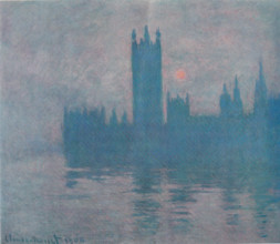 Monet, Le Parlement à Londres