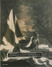 1561 Squidge Regimental pet of the 24th Battalion (HS85-10-29943)