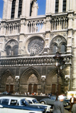 Notre Dame Cathederal in Paris ca. 1961
