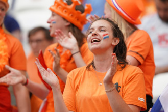 3 july 2019 Lyon, France FIFA Women's World Cup France 2019   Fans of the Netherlands