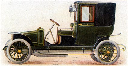 Automobile: three-seat coupe de ville