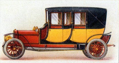 Automobile: boat-shaped double-landau