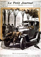 Voiture pour la sauvegarde des piétons, en 1924
