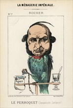 Eugène Rouher. Caricature